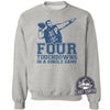 Four Touchdowns-Sweatshirt-Last Earth Clothing