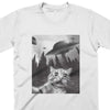 Cat with UFO Selfie-T Shirt-Last Earth Clothing