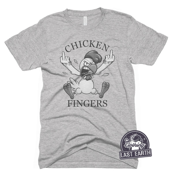 Chicken Fingers-T Shirt-Last Earth Clothing