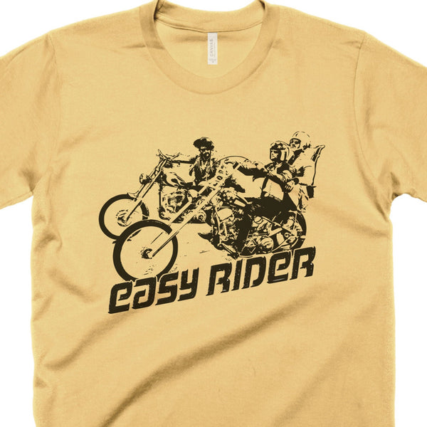 Easy Rider T-Shirt | Mens Vintage Motorcycle Tshirt - Last Earth Clothing
