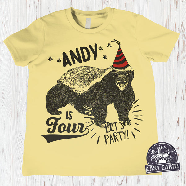 Honey Badger Personalized