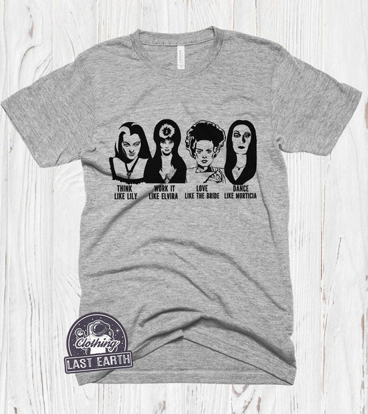 Horror Queen Characters-T Shirt-Last Earth Clothing