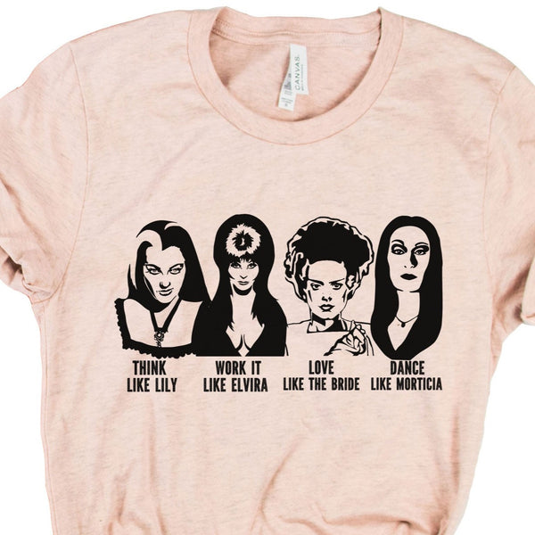 Horror Queen Characters-T Shirt-Last Earth Clothing