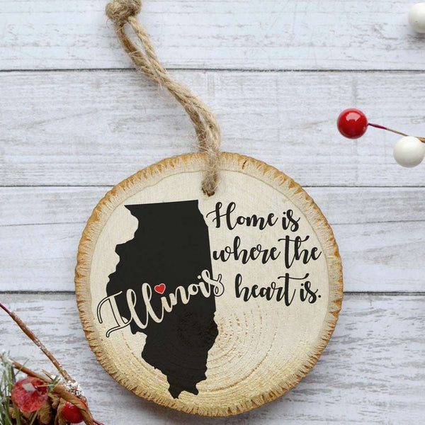 Illinois Ornament-Ornaments-Last Earth Clothing