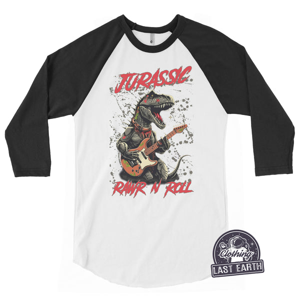 Jurassic Rawr N Roll-T Shirt-Last Earth Clothing