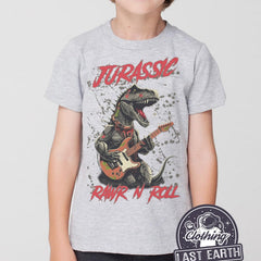 Jurassic Rawr N Roll-T Shirt-Last Earth Clothing