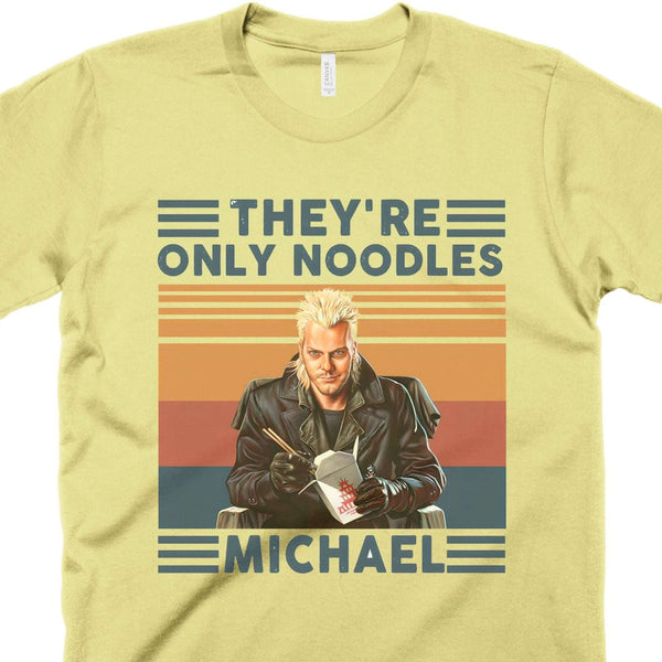 They're Only Noodles Michael-T Shirt-Last Earth Clothing