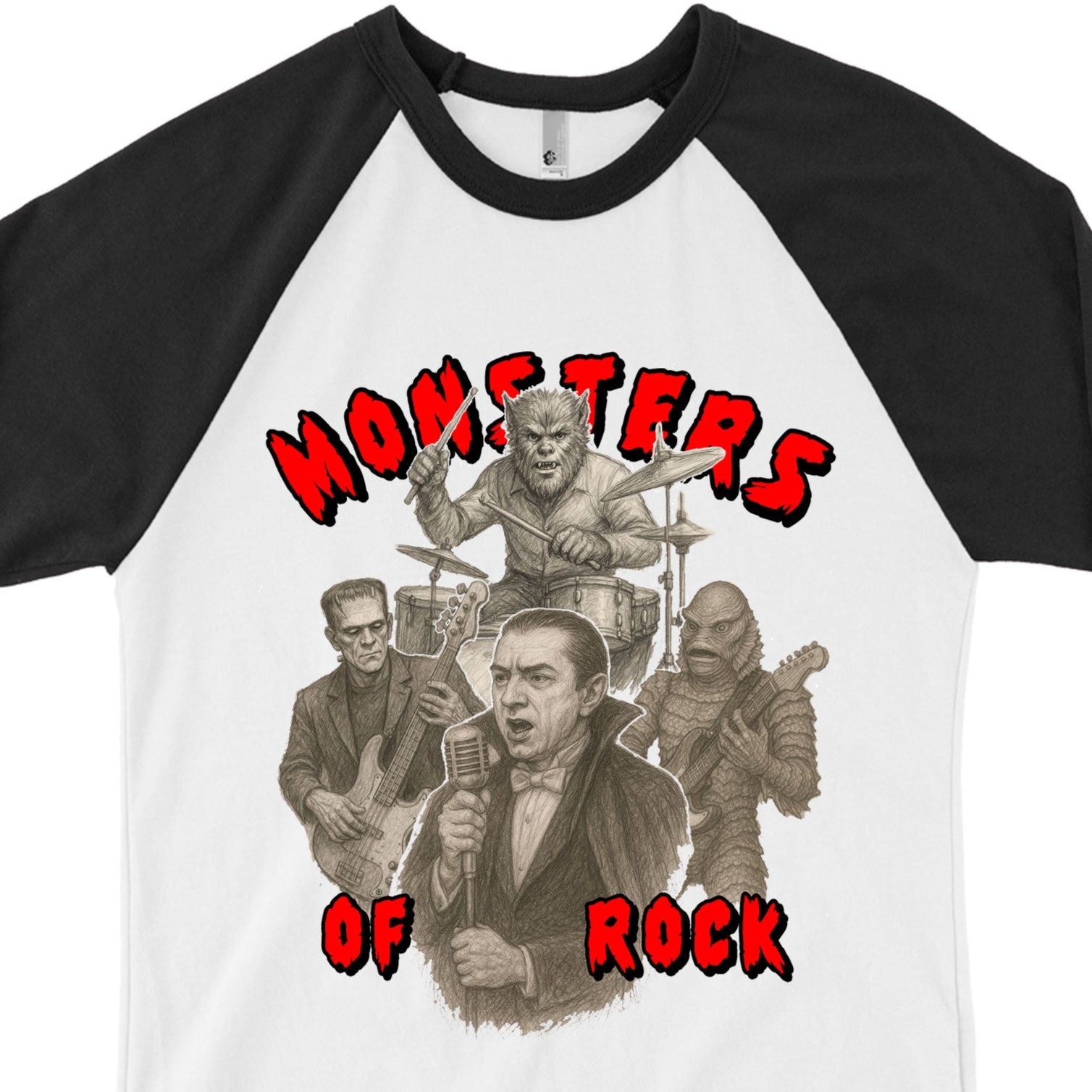 monsters of rock t shirt Monsters of Rock Shirt | Horror Movie Shirt