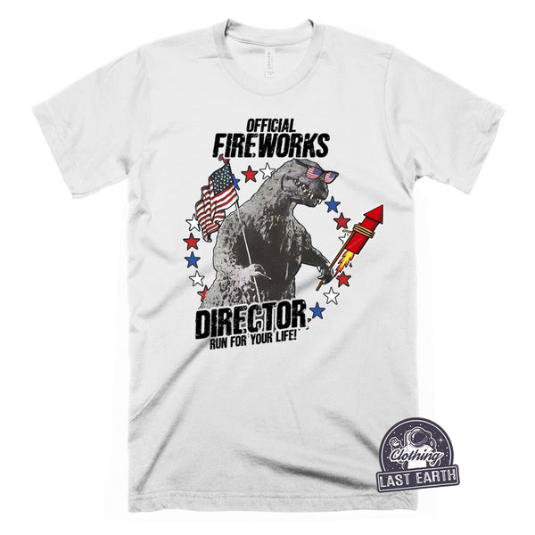 Official Fireworks Director-T Shirt-Last Earth Clothing