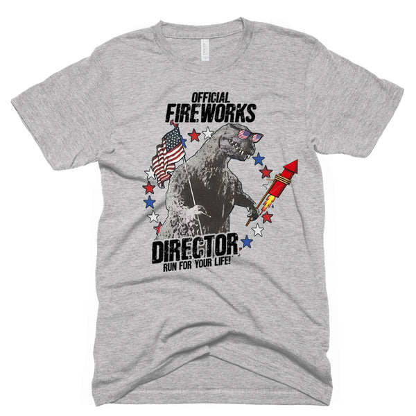 Official Fireworks Director-T Shirt-Last Earth Clothing