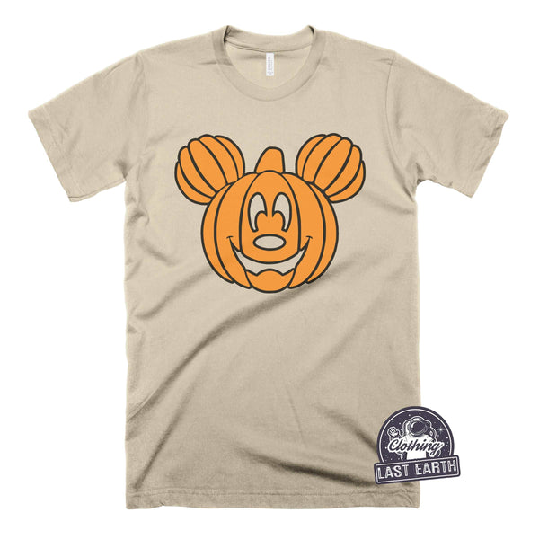 Mickey Mouse Pumpkin Head-T Shirt-Last Earth Clothing