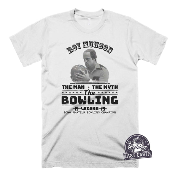 Roy Munson Bowling Champion-T Shirt-Last Earth Clothing