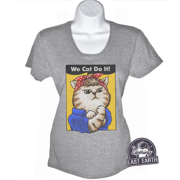 We Cat Do It-T Shirt-Last Earth Clothing