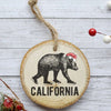 California Bear Ornament-Ornaments-Last Earth Clothing