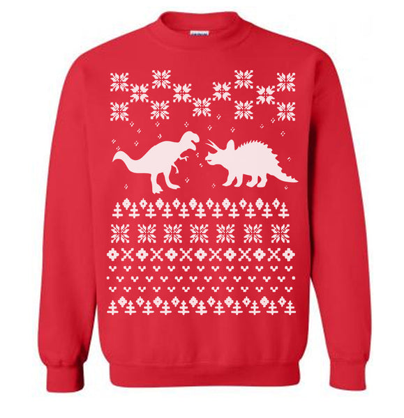 Dinosaur Ugly Christmas Sweater