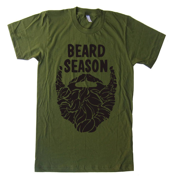 Beard TShirt Funny Beard Shirt Mens Graphic Tees Mens Clothing Beard Season Mens Gifts