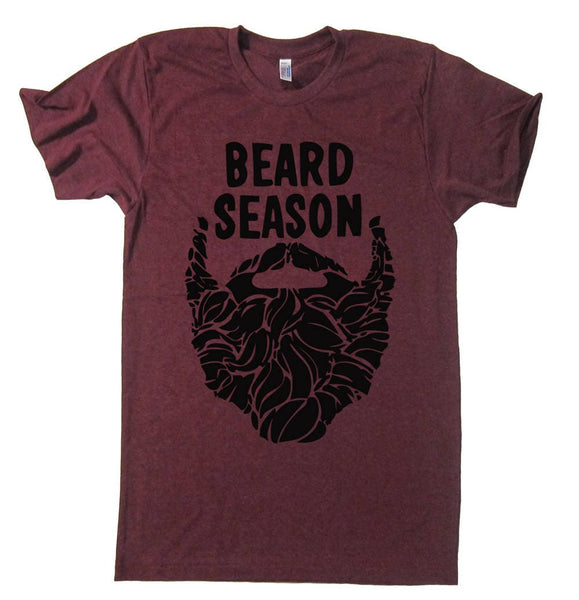 Beard TShirt Funny Beard Shirt Mens Graphic Tees Mens Clothing Beard Season Mens Gifts