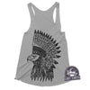 Eagle Headdress Racerback Tank | Eagle Shirt | Womens Graphic Tees | Running Tank | Womens Tank Tops | Mens Tank Top Workout Tanks Hiking