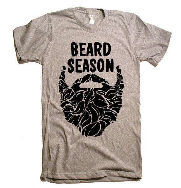 Beard TShirt Funny Beard Shirt Mens Graphic Tees Mens Clothing Beard Season Mens Gifts