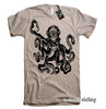 Octopus Deep Sea Diver T-Shirt - Mens Tshirt - Womens Graphic Tees - Nautical Beach Ocean Shirts  Deep Sea Fishing Fish Shirts Gifts For Him