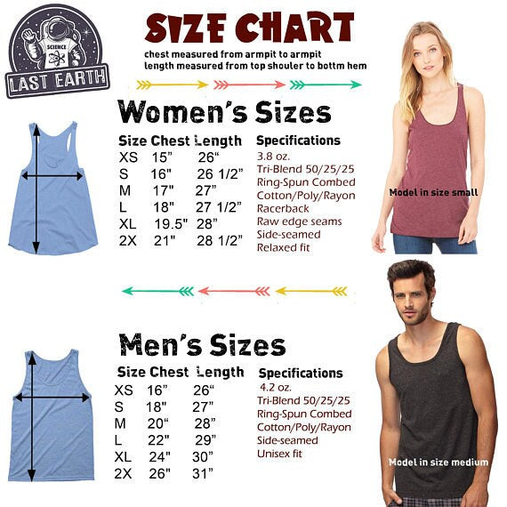 Seahorse Tri-Blend Racerback Tank | Womens Workout Tee's |