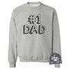 Mens #1 Dad Shirt, Hoodie, Tank Top, Sweatshirt, Funny T-Shirts, Dad Gifts, Worlds Best Dad, Gifts For Dad, Papa Shirt