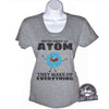 Never Trust an Atom They Make Up Everything, Womens Tank Tops, Geek Gift, Science Shirt