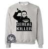 Cereal Killer | Funny Pun | Halloween Sweater | Halloween Costume | Horror Movie Shirt | Men | Women | Sweatshirt | Foodie | Vintage