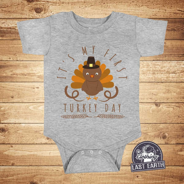 1st Thanksgiving Baby Onesie