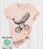 Whale Shirt, Bike Shirt, Vintage Soft Shirt, Unisex T-Shirt, Funny Whale TShirt, Mens Womens Kids Graphic Tees