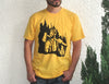 Lumberjack T-Shirt Mens Tshirt Lumberjack Birthday Party Bearded for Her Pleasure Funny Gifts for Him