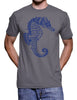 Seahorse T Shirt - Nautical Tshirt - Gifts for Him Birthday Gift Novelty Gift Mens Tshirt