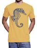 Seahorse T Shirt - Nautical Tshirt - Gifts for Him Birthday Gift Novelty Gift Mens Tshirt